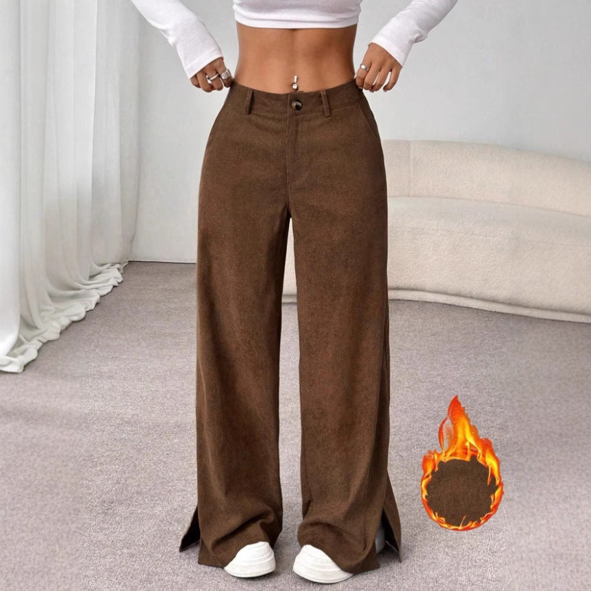 Damen Wide High-Waist Pants Mirla-Eva Jonsson