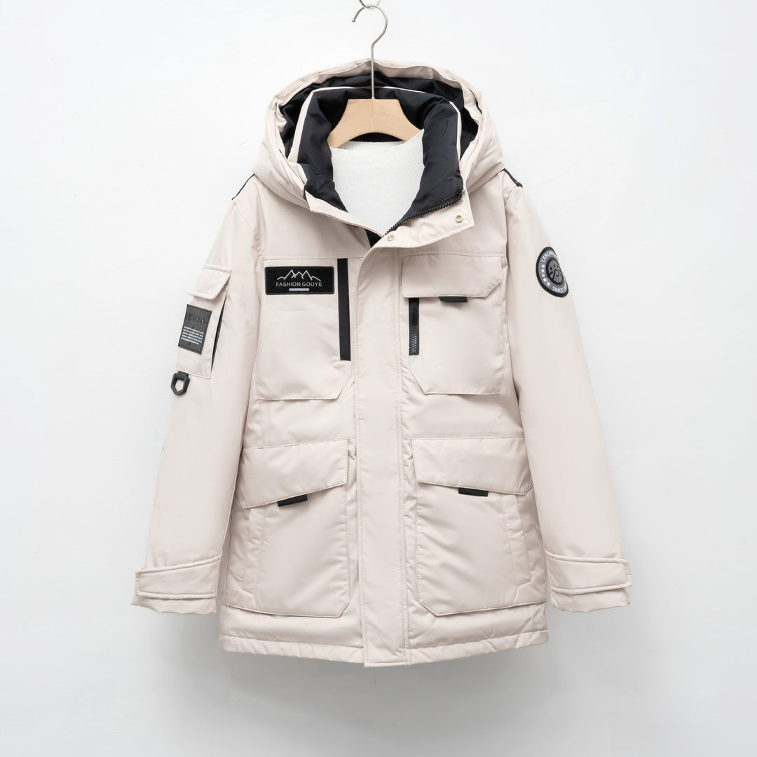 Damen Winterparka mit praktischen Taschen und verstellbarem Kapuzensystem Eva Jonsson-Eva Jonsson