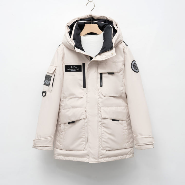 Damen Winterparka mit praktischen Taschen und verstellbarem Kapuzensystem Eva Jonsson-Eva Jonsson