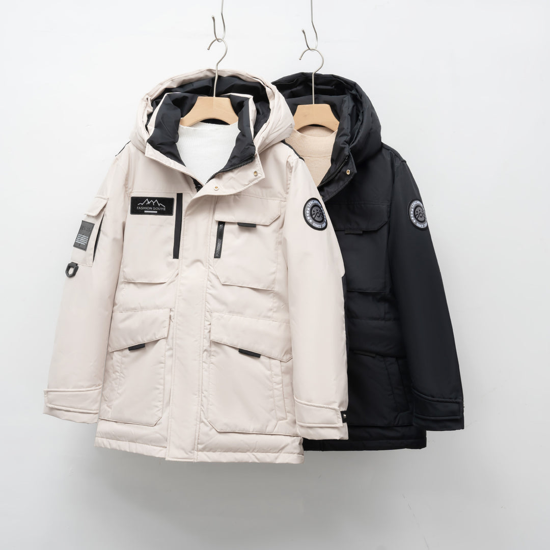 Damen Winterparka mit praktischen Taschen und verstellbarem Kapuzensystem Eva Jonsson-Eva Jonsson