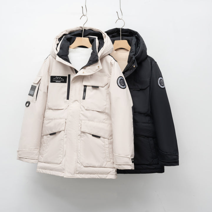 Damen Winterparka mit praktischen Taschen und verstellbarem Kapuzensystem Eva Jonsson-Eva Jonsson