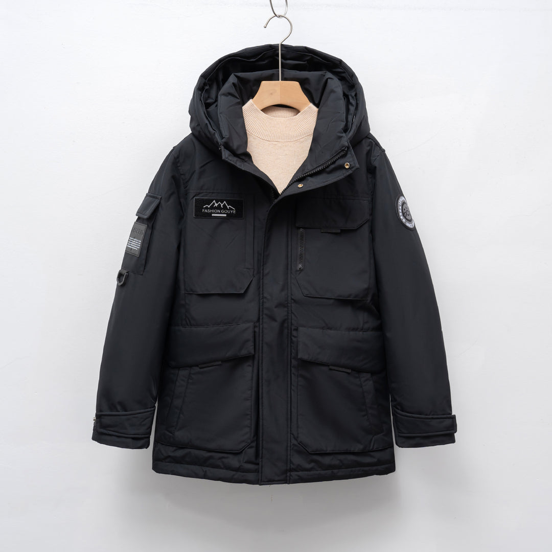 Damen Winterparka mit praktischen Taschen und verstellbarem Kapuzensystem Eva Jonsson-Eva Jonsson