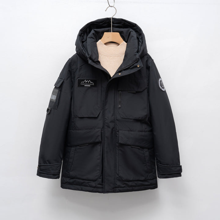 Damen Winterparka mit praktischen Taschen und verstellbarem Kapuzensystem Eva Jonsson-Eva Jonsson