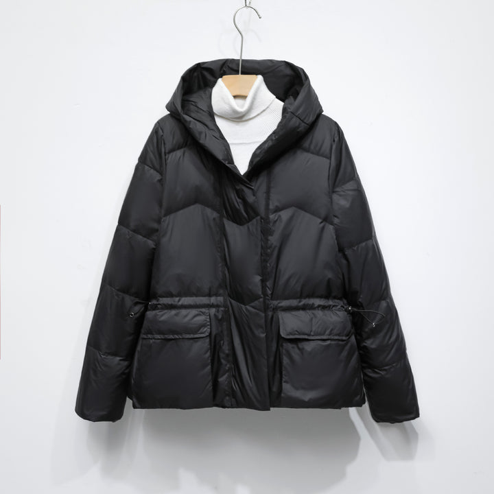 Damen Wintersteppjacke mit stylishen Taschen und Kapuze Mirla-Eva Jonsson