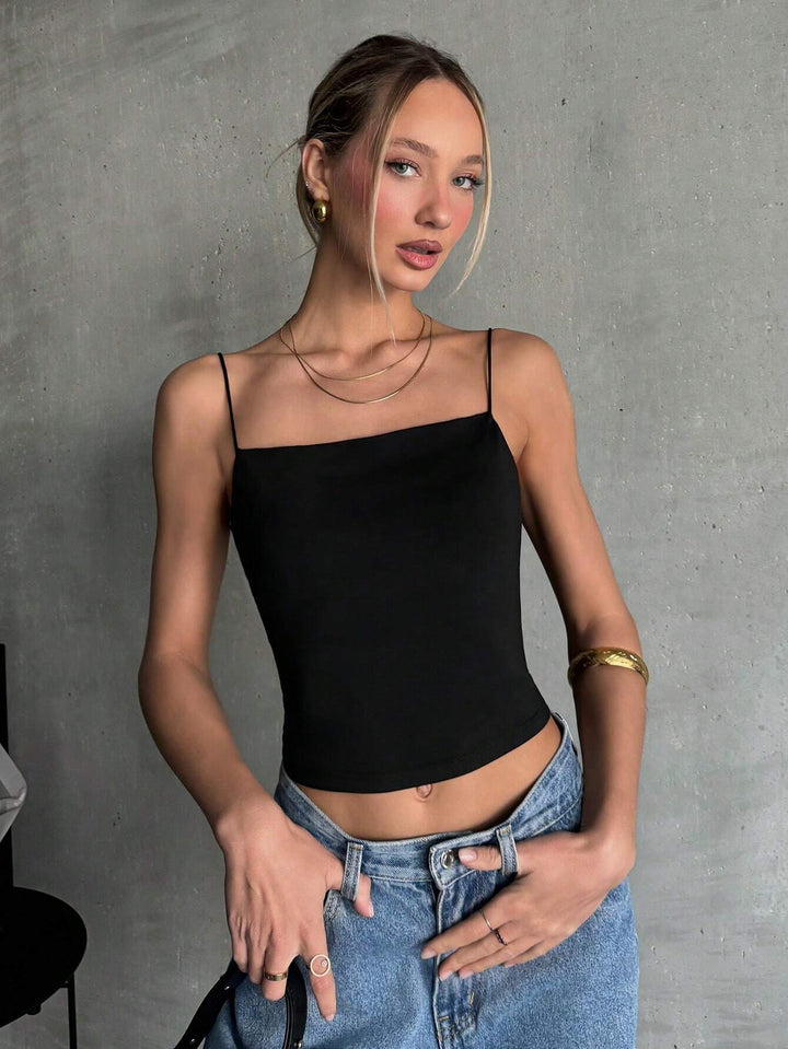 Damen ärmlös Crop-Top Mirla-Eva Jonsson