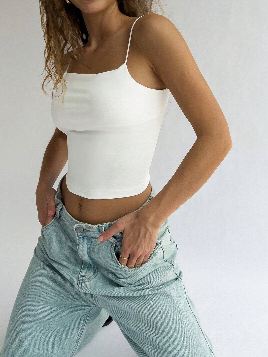 Damen ärmlös Crop-Top Mirla-Eva Jonsson