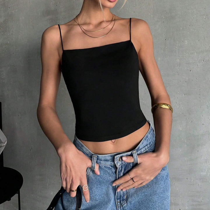 Damen ärmlös Crop-Top Mirla-Eva Jonsson