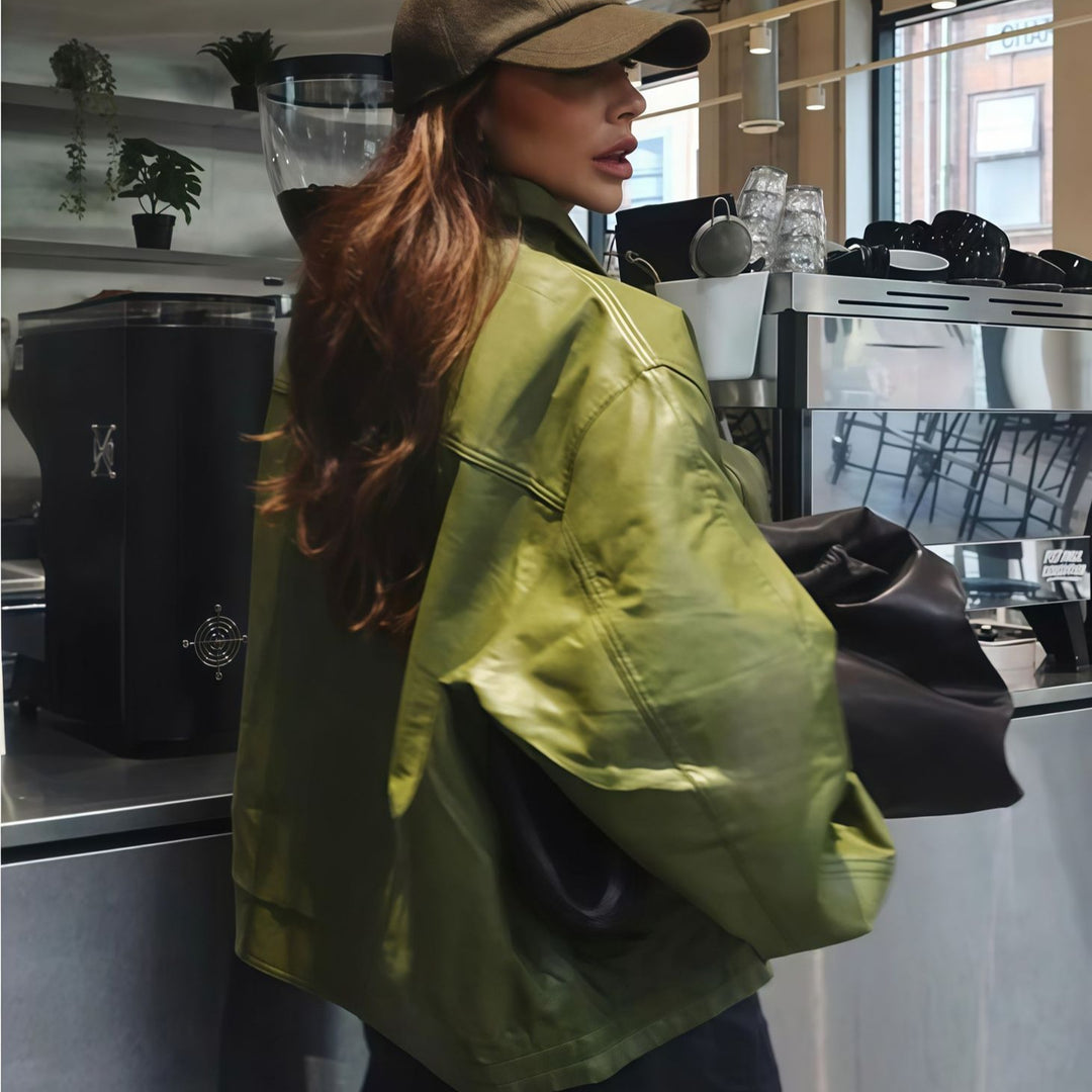 Damen avslappnad Oversized-jacka Mirla-Eva Jonsson