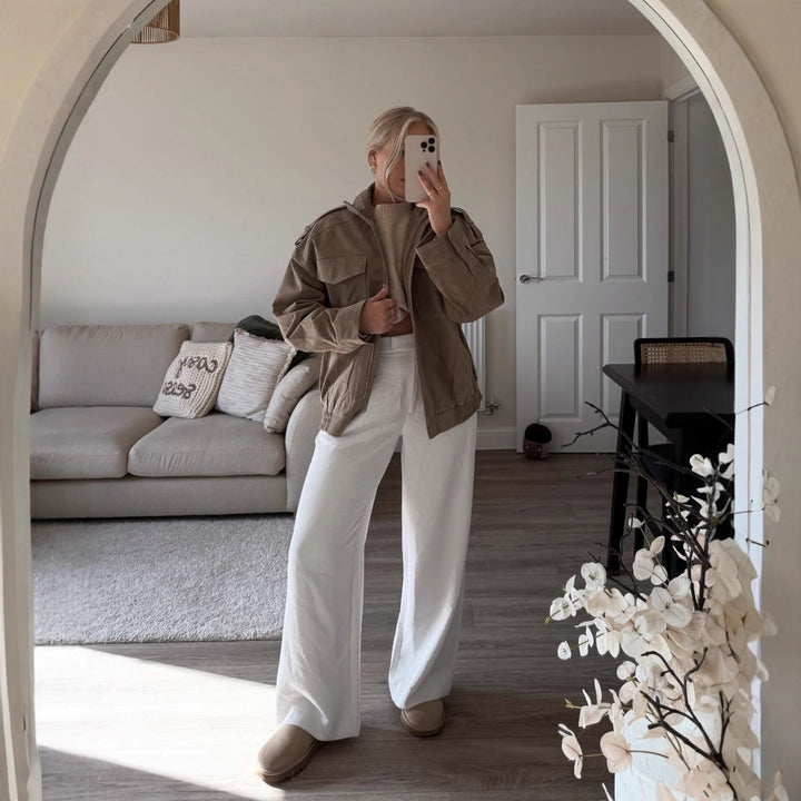 Damen avslappnad Utility-jacka Mirla-Eva Jonsson