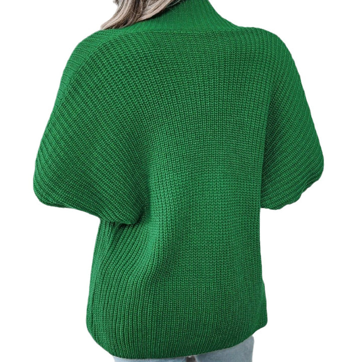 Damen avslappnad grovstickad cardigan med mjuk textur och öppen design Mirla-Eva Jonsson