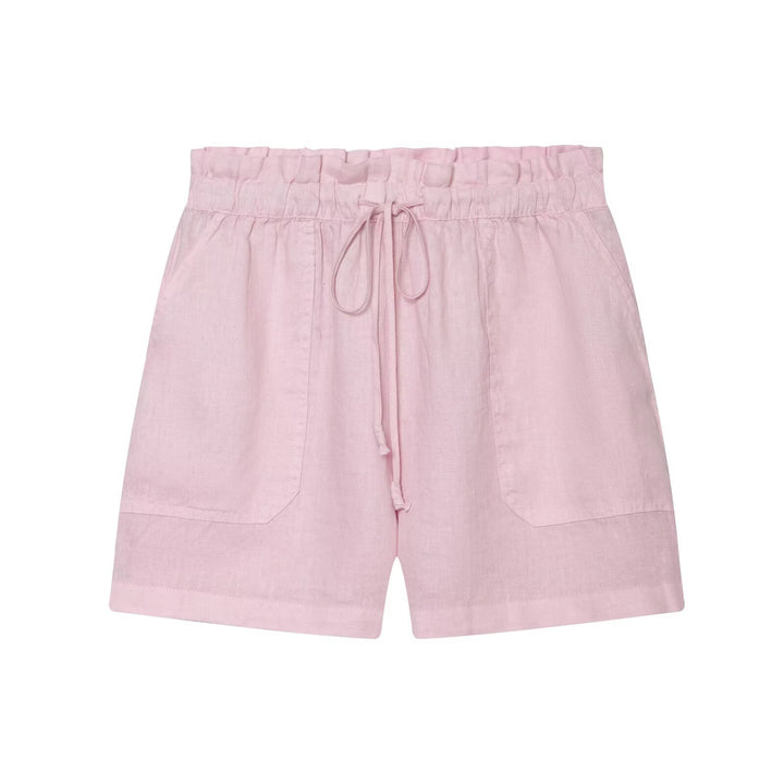 Damen bekväma fritidsshorts med elastisk midja och praktiska sidofickor Mirla-Eva Jonsson