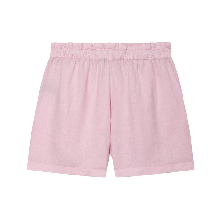 Damen bekväma fritidsshorts med elastisk midja och praktiska sidofickor Mirla-Eva Jonsson