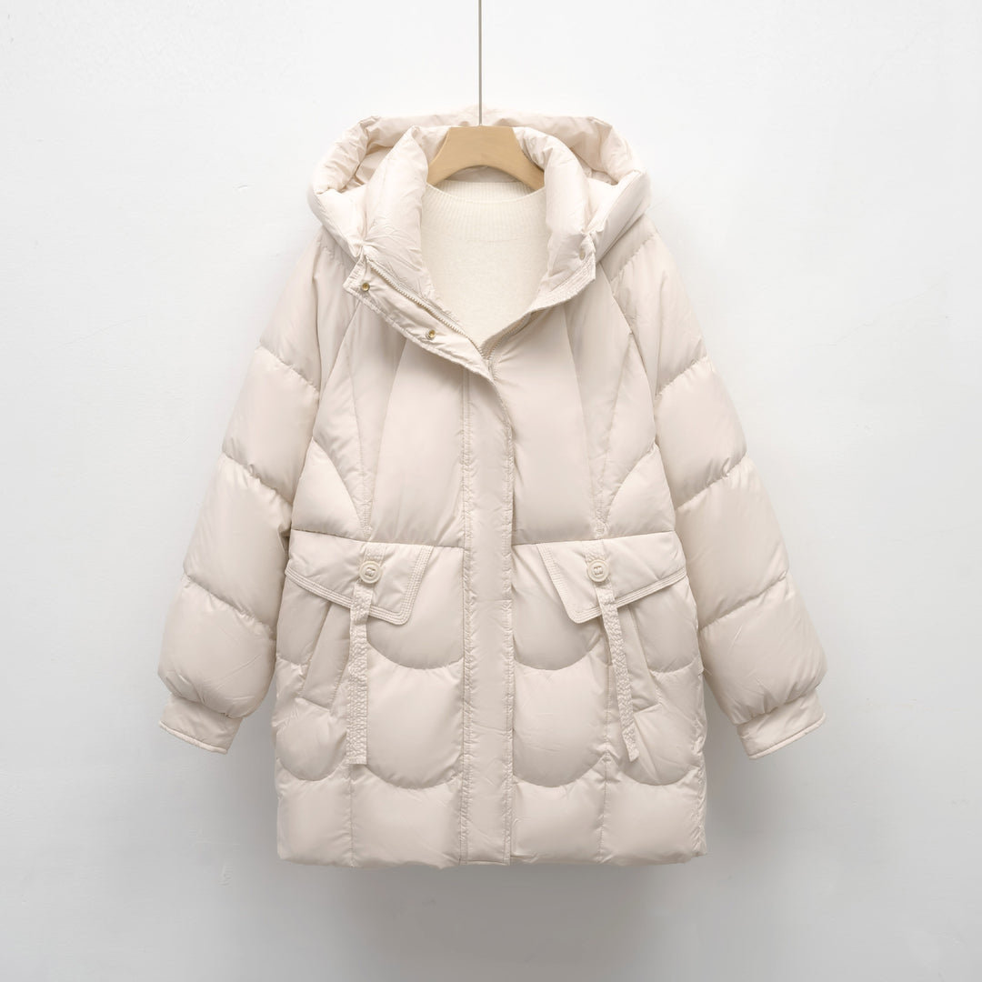 Damen bequeme Steppjacke mit Kapuze Mirla-Eva Jonsson