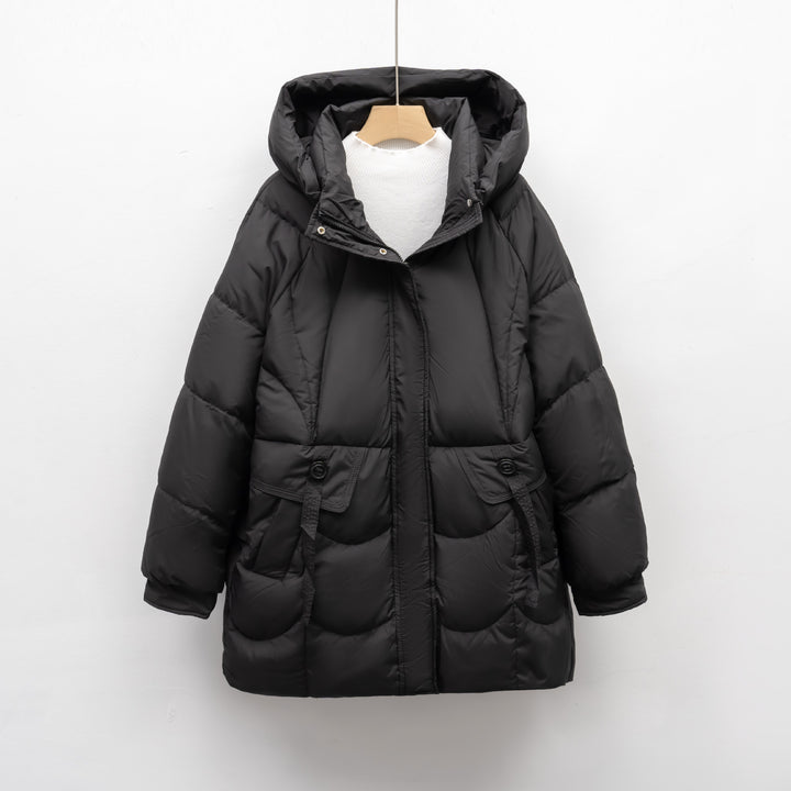 Damen bequeme Steppjacke mit Kapuze Mirla-Eva Jonsson