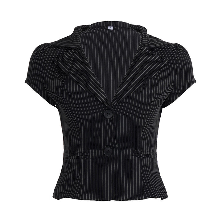 Damen blazer mit taillierter Schnitt und modernen Streifen Mirla-Eva Jonsson