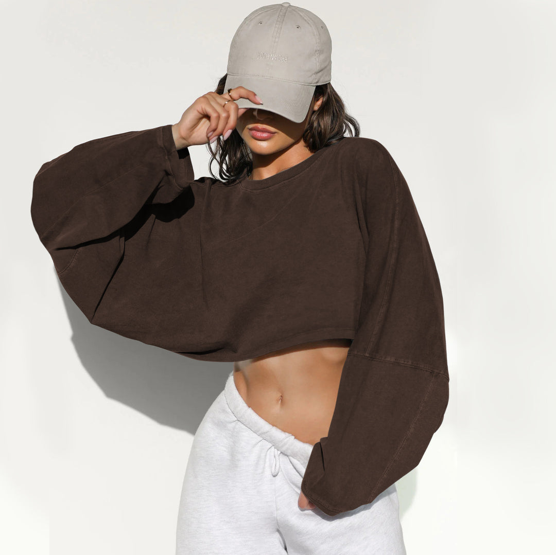 Damen casual Crop-Pullover Mirla-Eva Jonsson