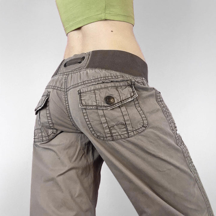 Damen casual Flared jeans trousers with high waist and wide leg Mirla-Eva Jonsson