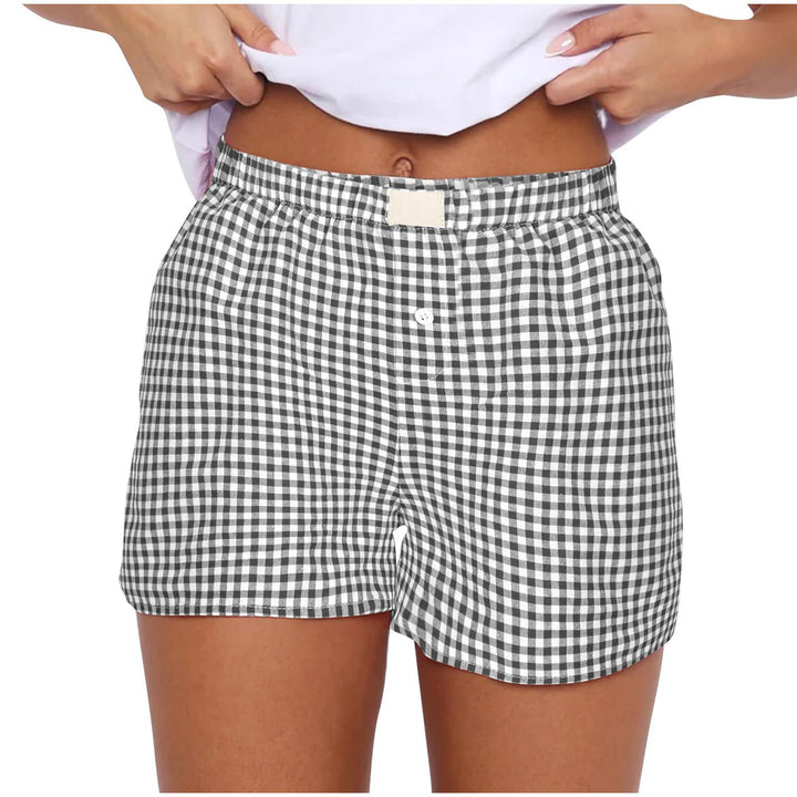 Damen casual checked pants Mirla-Eva Jonsson
