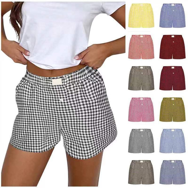 Damen casual checked pants Mirla-Eva Jonsson