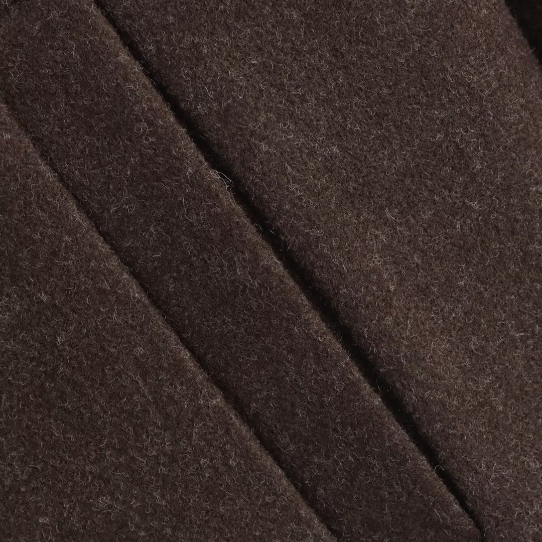 Damen casual fleece jacket with high collar and hidden pockets Mirla-Eva Jonsson