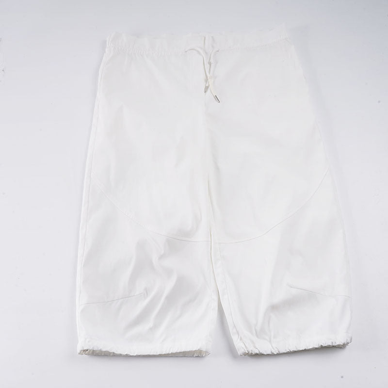 Damen casual fritidsbyxor med elastisk midjeband och snörning Mirla-Eva Jonsson