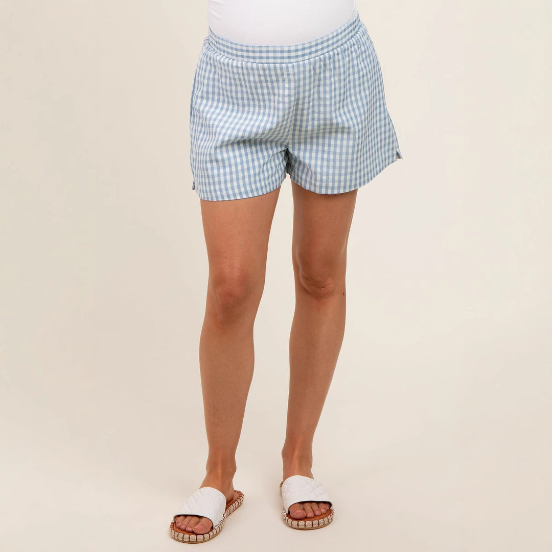 Damen casual kilt shorts with elastic waistband and side pockets Mirla-Eva Jonsson