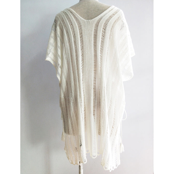 Damen casual knitted blouse with side ties Mirla-Eva Jonsson