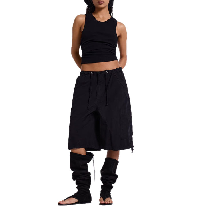 Damen casual kurze Cargo-Shorts mit verstellbarem Bund und praktischen Taschen Mirla-Eva Jonsson