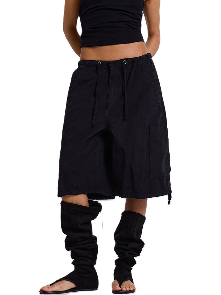 Damen casual kurze Cargo-Shorts mit verstellbarem Bund und praktischen Taschen Mirla-Eva Jonsson