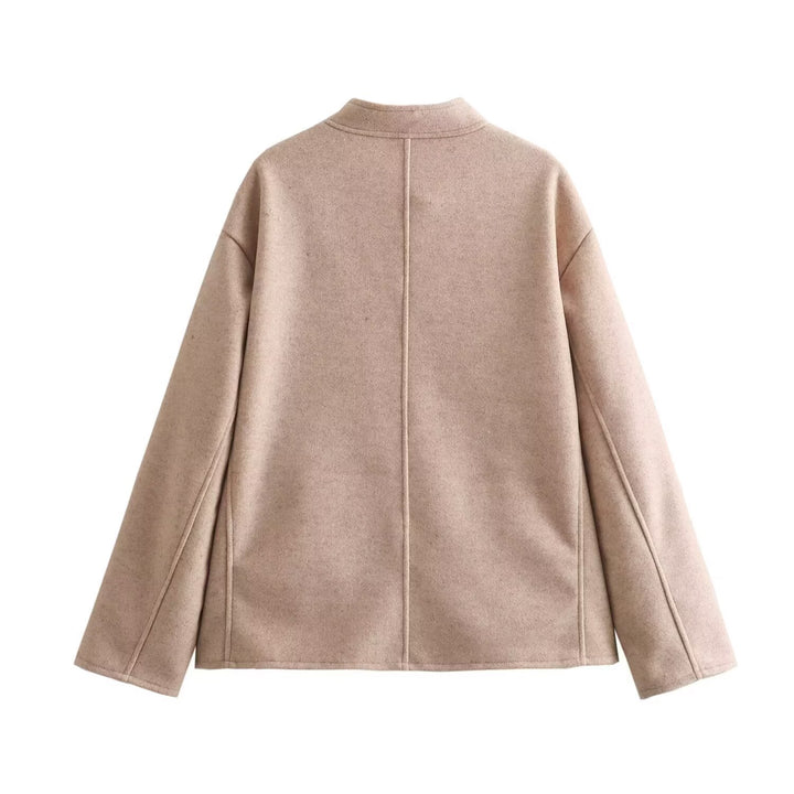 Damen casual oversized-jacka med praktiska fickor Mirla-Eva Jonsson