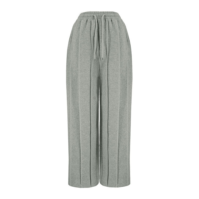 Damen casual plissee-pants med elastisk midja Mirla-Eva Jonsson