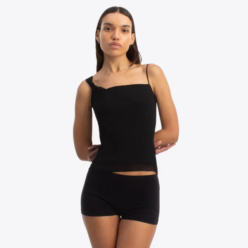 Damen casual tank top with knot detail Mirla-Eva Jonsson