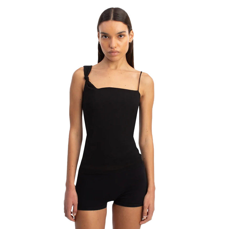 Damen casual tank top with knot detail Mirla-Eva Jonsson