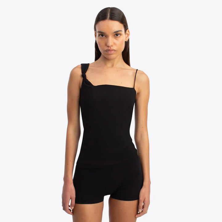 Damen casual tank top with knot detail Mirla-Eva Jonsson