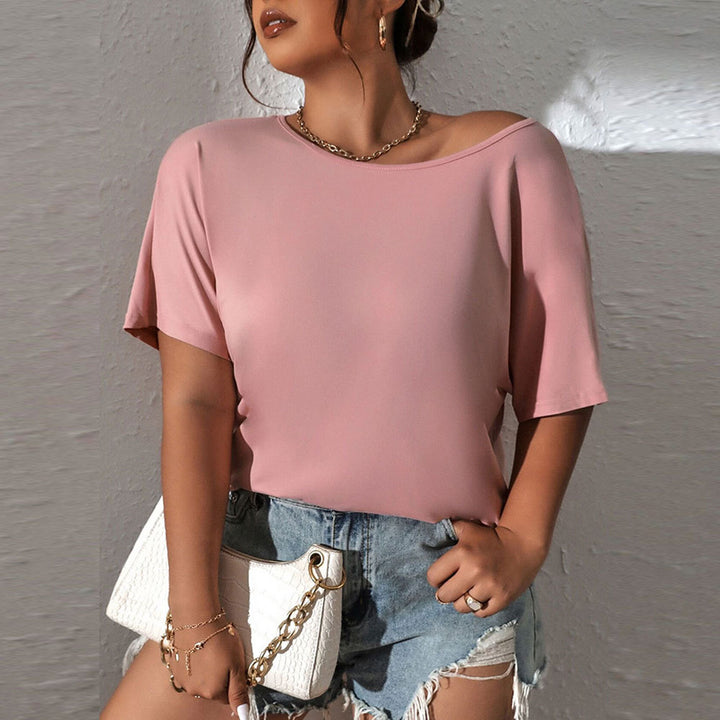 Damen casual top mit schickem shoulder design und weichem material Mirla-Eva Jonsson