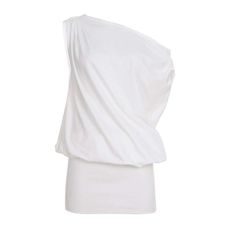 Damen casual top mit schickem wickeldesign und langen ärmeln Mirla-Eva Jonsson