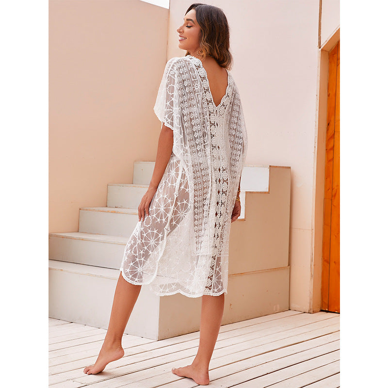 Damen elegance Häkla Strandöverdrag Mirla-Eva Jonsson