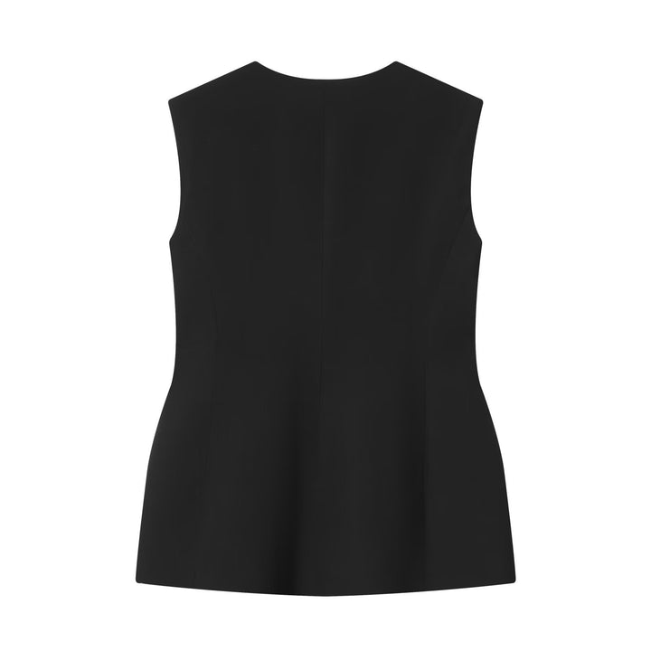 Damen elegant ärmlös blus Mirla-Eva Jonsson