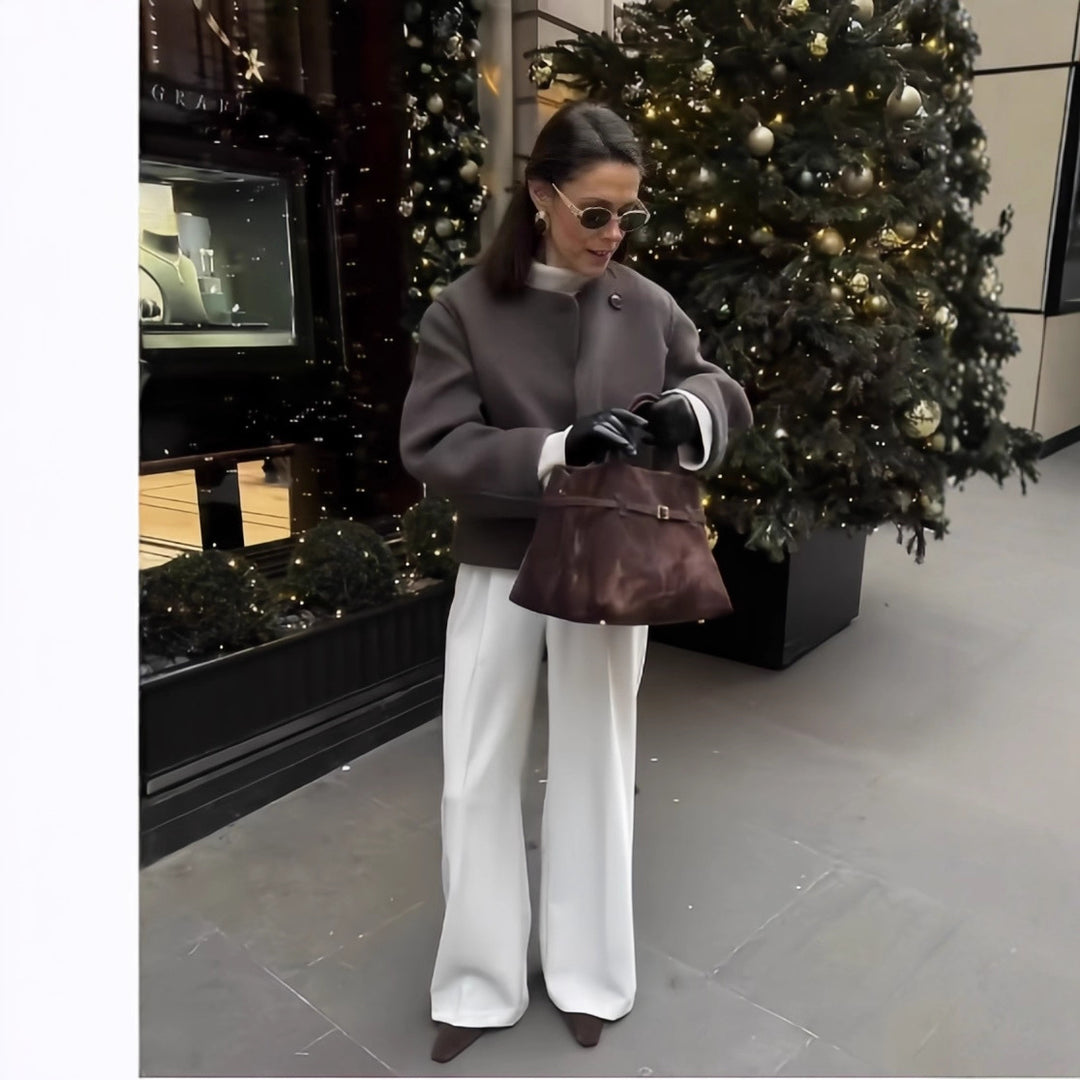 Damen elegant inbakad jacka Mirla-Eva Jonsson