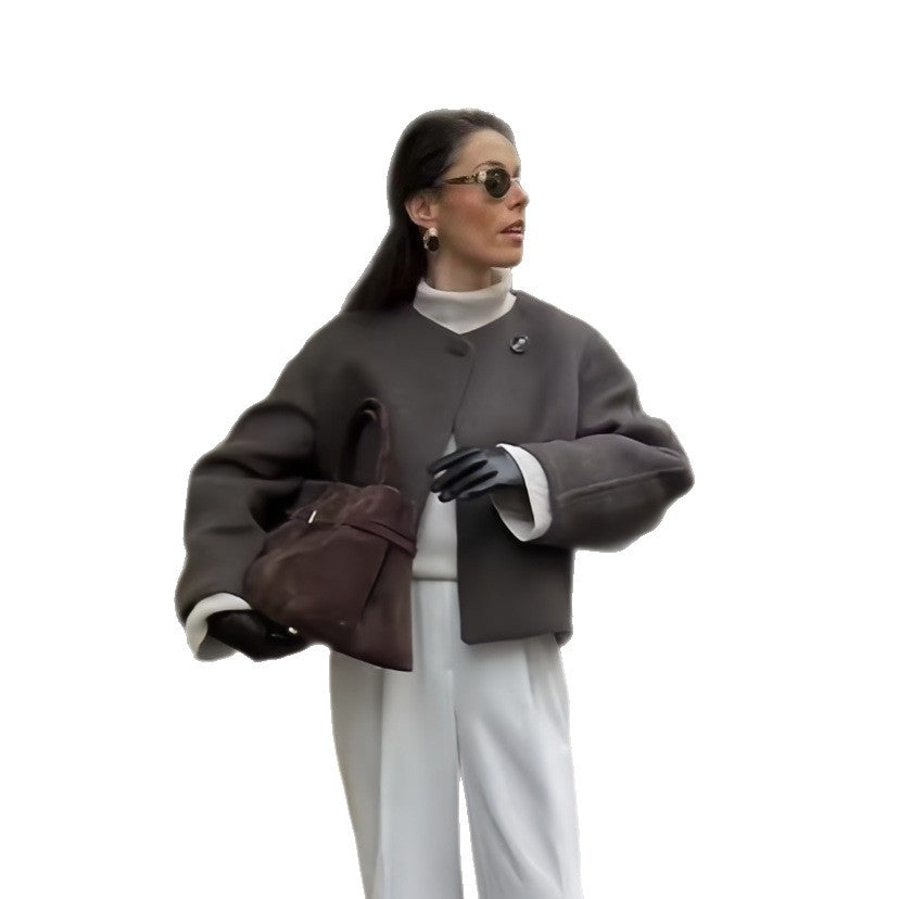 Damen elegant inbakad jacka Mirla-Eva Jonsson
