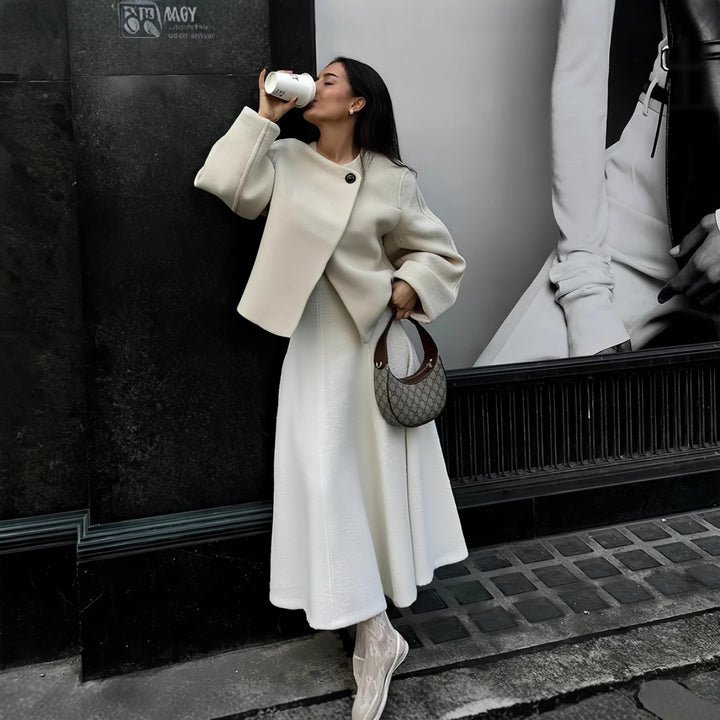 Damen elegant inbakad jacka Mirla-Eva Jonsson