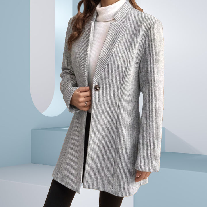 Damen elegant kavaj med strukturerad design Mirla-Eva Jonsson