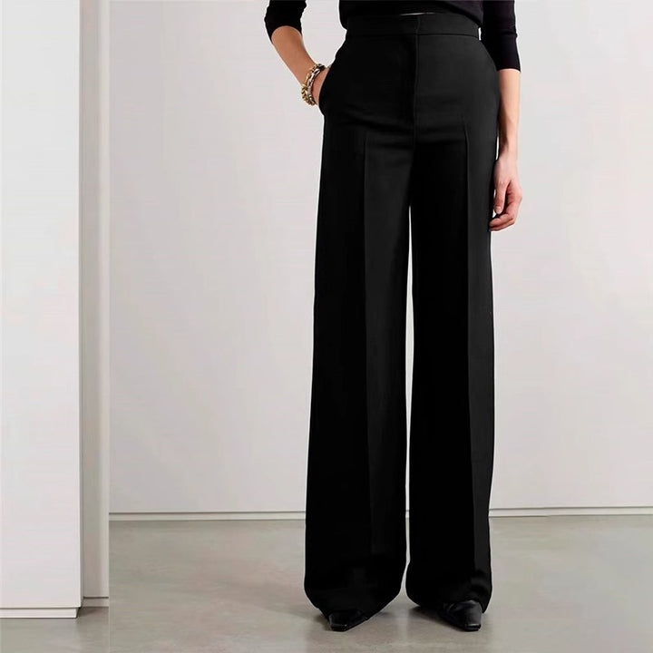 Damen eleganta och högmidjade palazzo-byxor Mirla-Eva Jonsson