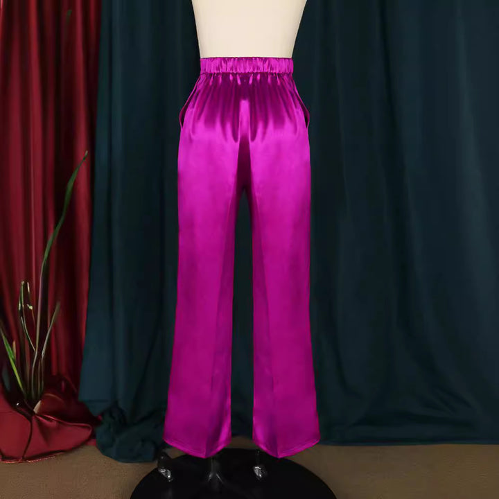 Damen eleganta vida Satinbyxor Mirla-Eva Jonsson