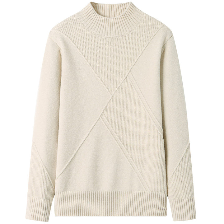 Damen eleganter Pullover mit strukturiertem Rippdesign Mirla-Eva Jonsson