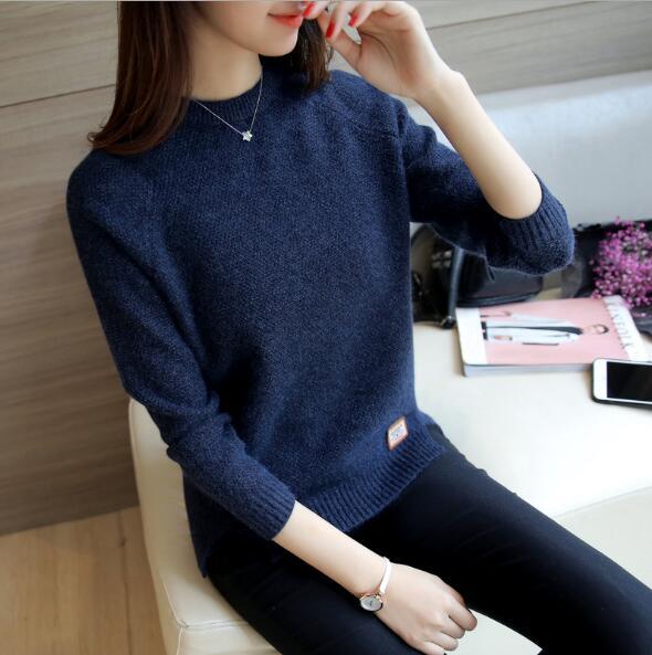 Damen eleganter Strickpullover mit strukturiertem Gewebe Mirla-Eva Jonsson