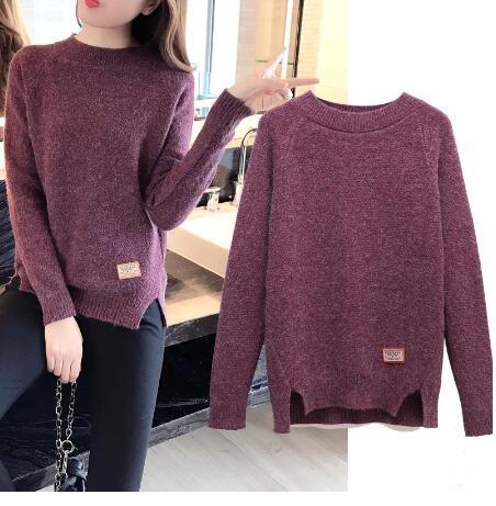 Damen eleganter Strickpullover mit strukturiertem Gewebe Mirla-Eva Jonsson