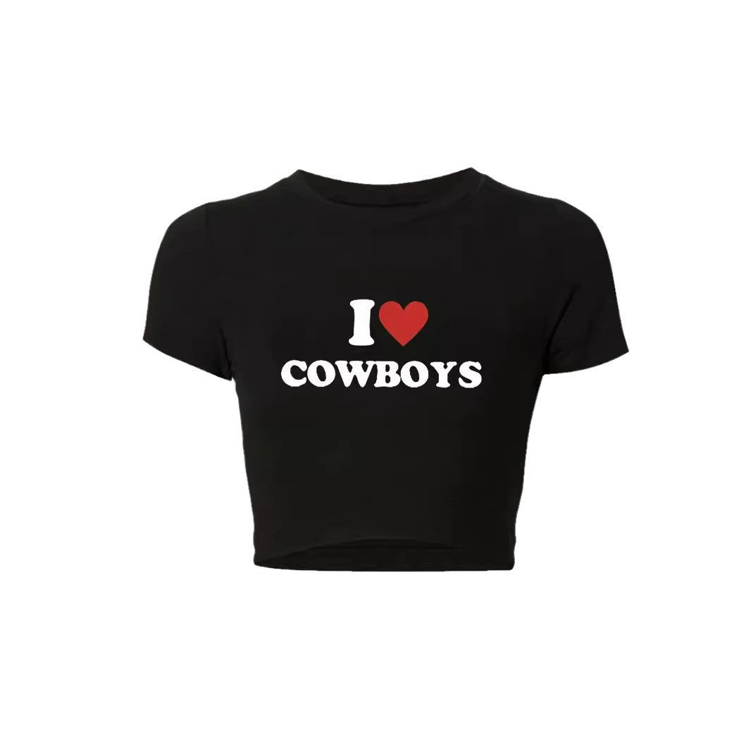 Damen figurbetontes Kurzarm-T-Shirt mit verspieltem Aufdruck Mirla-Eva Jonsson