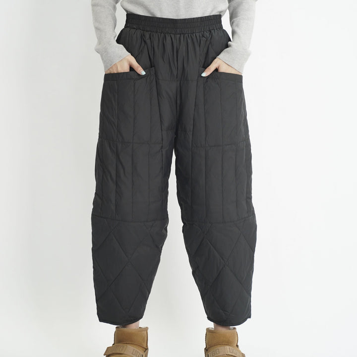 Damen gefütterte Freizeithose mit elastischem Bund und Taschen Mirla-Eva Jonsson