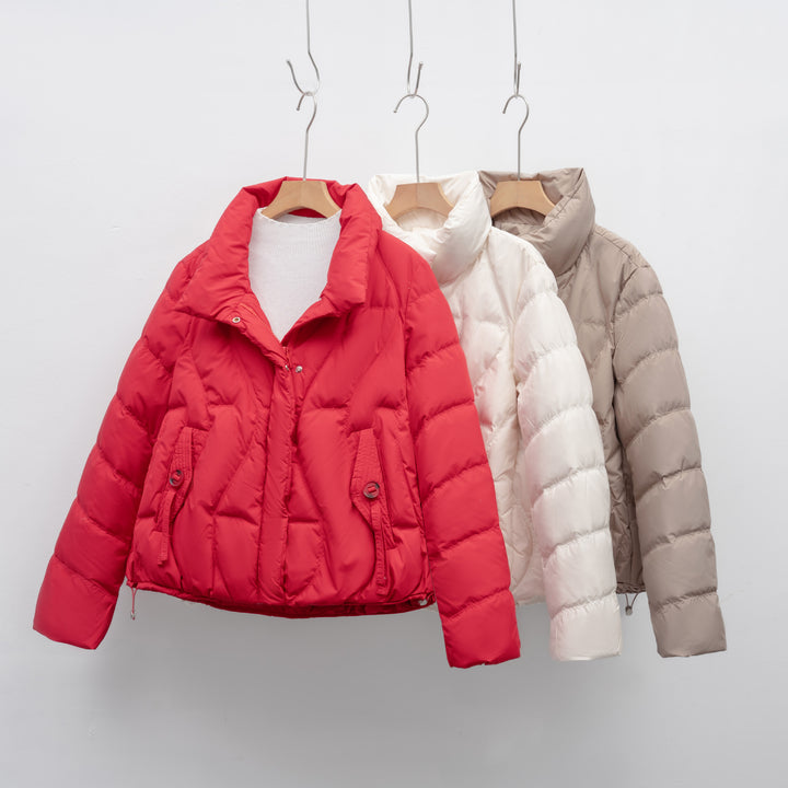Damen gesteppte Winterjacke mit hochschließendem Kragen Mirla-Eva Jonsson